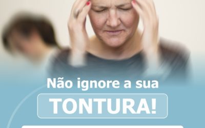 Não ignore a sua tontura