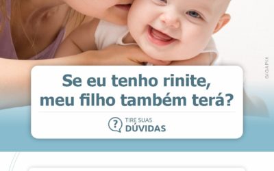 Se eu tenho rinite, meu filho também terá?